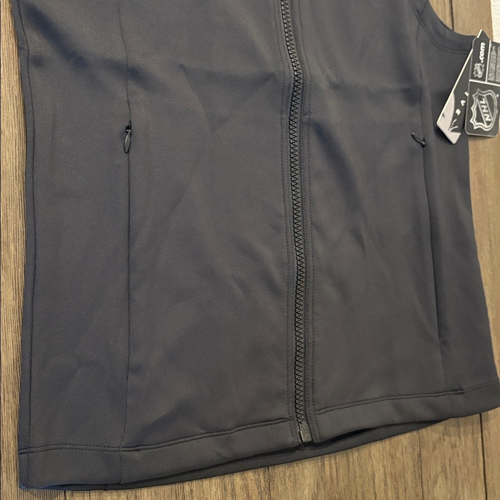 NWT [Touch by Alyssa Milano] Active Edmonton Oilers NHL Full-Zip Vest Womens L - Picture 7 of 12